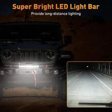 14-Inch Ultra-Thin LED Light Bar, Off-Road LED Spotlight - Slim LED Light Bar - View 6