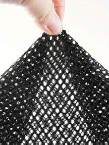 女士钓鱼背心户外休闲外套，轻便无袖钓鱼/摄影/露营/狩猎背心，多功能马甲，适合春、夏、秋、冬四季穿着，黑色 - 黑色 - 查看 9