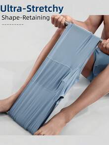 热销！男士6条装莫代尔超弹透气四季通用日常平角内裤 - 彩色 - 查看 6