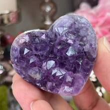 A Unique Brazilian Amethyst Series- A Large Amethyst Cluster With Multi-Faceted Edges - Purple - View 5