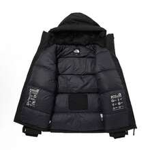 THE NORTH FACE Women's Men's Parka, Hooded Jacket Unisex - Đen1 - Xem 3