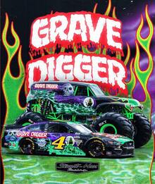 1 PIEZA Manta de camión monstruo de Monster Jam 3D, regalo original para aficionados a los deportes de motor, decoración temática para el hombre cueva, acento para fiesta retro de ciencia ficción y recuerdo del día de carrera, manta suave para el hogar, dormitorio, cama, sofá, picnic, viaje, oficina - multicolor 20 - Ver 7