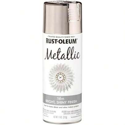 Rust-Oleum 1936830 Specialty Metallic Spray, 11 Oz, Brass, (Pack Of 1)