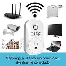 Chequea la Conectividad WiFi y Reinicia el Router para Mantener la Conexión de Internet Siempre al 100% Router WiFi Reset Device No es necesaria App Notificación por SMS o Email - como en la foto - Ver 6