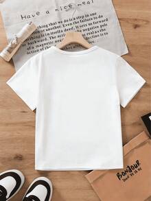 Disney Mickey Mouse Boys' Short Sleeve Graphic T-Shirt | Kids Ages 2-14 | Express Delivery - trắng - Xem 2