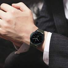 4条18mm通用快拆尼龙弹性表带，兼容Garmin Venu 4 41mm/Venu 3S 2S/Forerunner 255S 265S，男女通用；柔软运动弹性表带，兼容华为Watch GT6 5 4 41mm/GT6 Pro 46mm/GT5 Pro 46mm；兼容Fossil GEN6 42mm/女士运动款，18mm男女通用表带 - 18mm - 查看 12