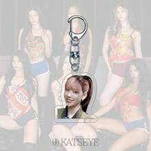 KATSEYE 钥匙扣，Sophia、Lara、Chanelle、Daniela、Yoonchae、Manon，Kpop 粉丝周边商品，新专辑及歌曲，偶像周边，朋友生日礼物，亚克力 2D 钥匙扣，演唱会应援灯周边，情人节礼物，小礼物，收藏品 - 彩色 - 查看 14