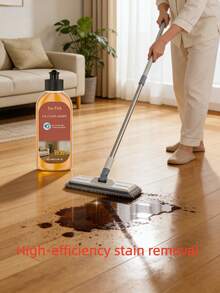 5-In-1 Floor Cleaner - Stain Removal, Cleaning, Polishing, Brightening, Fragrant Mopping Liquid. Specially Designed For Cleaning Floor Stains. (Suitable As Holiday Gift) - Liquid - View 2