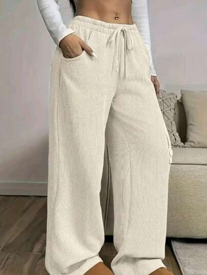 CALÇA FEMININA CANELADA TECIDO PREMIUM