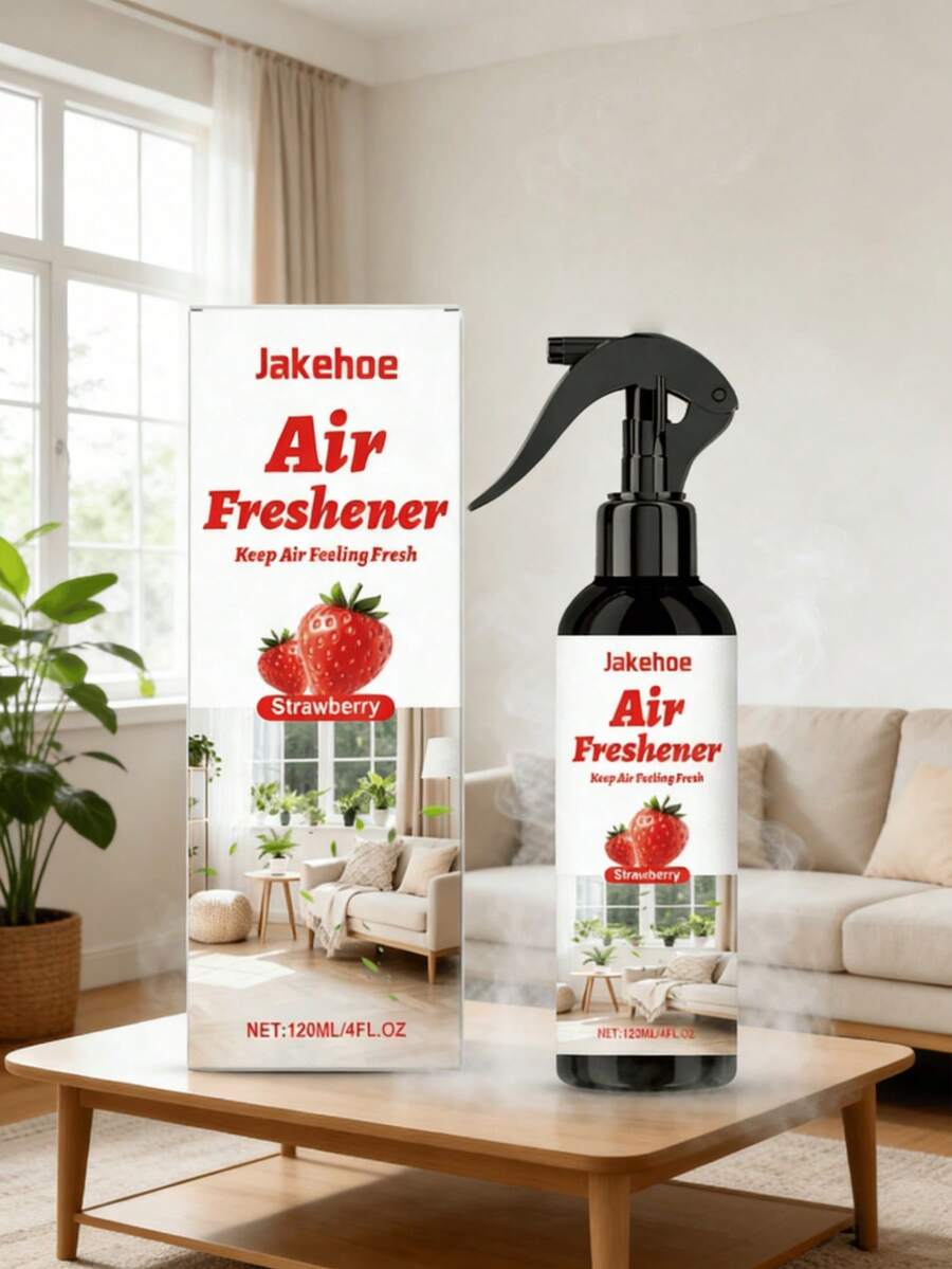 草莓香型空气清新剂，室内家居办公室空气清新剂，持久留香，必备家居空气清新剂 - 液體 - 查看 1