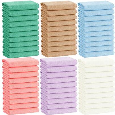 Ultra Soft Washcloths 5/10 Pack, Premium Microfiber Towel, Absorbent Wash Clothes And Quick Drying Coral Velvet Washcloth, Multi-Purpose Wash Cloths For Bathroom, Hotel, And Gym, Multipurpose Use As Bath, Spa, Facial, Fingertip Towel