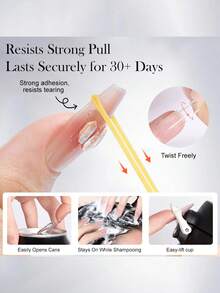 BORN PRETTY 30ml Super Strong Fake Nail Glue, Suitable For Fake Nails, Nail Stickers And DIY Rhinestone Resin Decoration, Suitable For Home And Nail Salon Use - 1 Set - View 7
