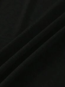 Camisetas femininas - Preto - Ver 5