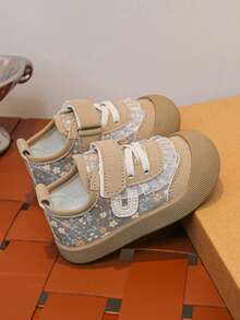 Toddler Soft Bottom Shoes, Fashionable Sneakers, Breathable Non-Slip Baby Walking Shoes, Simple & Elegant Student Shoes - Khaki - View 5