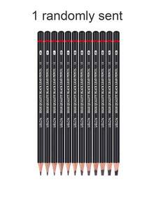 12pcs Professional Sketching Pencil Set - High Quality Durable Wooden Hexagonal Grip, Hardness Range From 2H To 8B - Suitable For Artists And Beginners, Drawing Supplies, Back To School Stationery Gifts, Art School Essentials, Learning Necessities - A - View 10