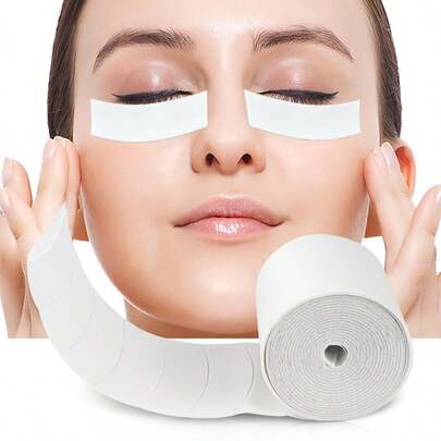 110pcs Eyelash Grafting Pad, Pre-Cut Foam Eyelash Tape, U-Shaped Eyelash Transplantation Eye Patch, Eyelash Tape, Under Eye Pad, Beauty Tool