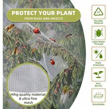 Heavy-Duty Garden Trellis Netting For Climbing Plants Outdoor And Indoor Use Grow Net Suitable For Beans Tomatoes Peas Pumpkin Flowers 6x15ft 1 Pack Plant Support Netting - 1 - View 3