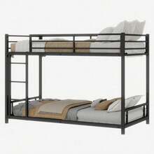 Kids Bed Frames, Headboards & Footboards - Black + Iron + Bedroom - View 11
