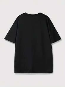 Camiseta negra para mujer y unisex con la frase "El progreso no es perfecto" - Diseño de levantamiento de pesas con mancuernas y barra en color rosa, tela suave, elástica, de peso medio y transpirable, camiseta motivadora de manga corta, cuello redondo, lavable a máquina. - Negro - Ver 3