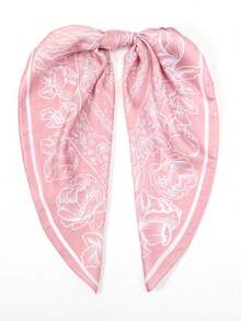 1条佩斯利花纹波西米亚风头巾，可作沙滩时尚围脖或连衣裙使用 - 多色 - 查看 74