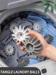 Random Pet Hair Remover, Suitable For Washing Machine, Reusable Dryer Balls, Reduce Clothing Wrinkles And Save Drying Time - Multicolor - View 9