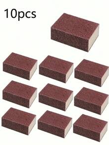 Emery Sponge Scrubber, Multi-Functional Cleaning Tool, Strong Decontamination And Rust Removal, Gentle On Hands, Designed Specifically For Cleaning Kitchen Stoves/Pots/Tiles - A - View 11