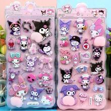 Cute Decorative Stickers, Suitable For Water Bottles, Phone Cases, Planners, Cartoon Style, Squeeze Stickers For DIY, Perfect As Holiday Gifts Or School Supplies, Adorable And Elegant Design - Multicolor - View 9