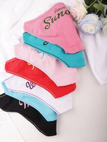 7-Piece Set Of Women's Underwear, Not Repeated Within A Week. I Love Sundays. Women's Underwear, Spring And Summer Clothing - 多色1 - 查看 6