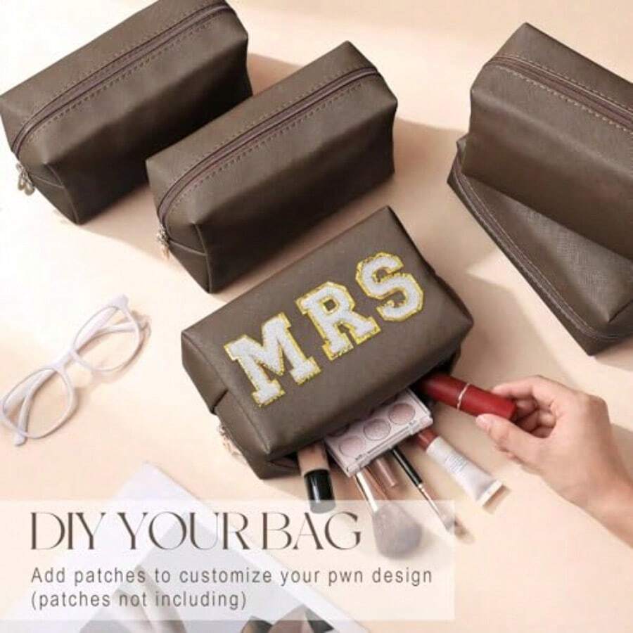 Cosmetic Storage Box & Rack - קָפֶה - ראה 1