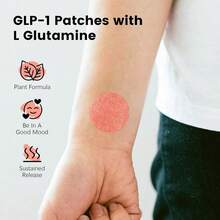 30片温和身体护理贴，天然植物和水果提取物，柔软贴片，适合健身爱好者 - 彩色 - 查看 4