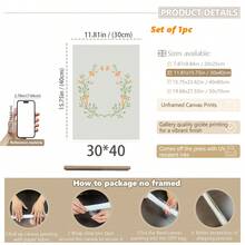 1pc Canvas Wall Art - Easter Gallery Wall Art, Vibrant Spring Art Prints, Easter Danish Pastel Home Decor, Spring Wall Art, Baby Room Decor – Framed Nursery Wall Art Perfect For Playroom Decor Nursery Decor, Childcare Room Decor, Kindergarten Decor, Boy's Room Decor Girl's Bedroom Decor Kids' Room Decor Easter Wall Decor, Nursery Spring Decor, Easter Children's Room Posters, Spring Decor Posters - Multicolor - View 65