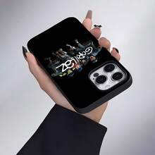 Funda para teléfono con diseño de Gorilla Art compatible con  17,  16 Pro Max,  15 Pro Max,  13 y  12 Textura suave y agradable para la piel Un gran regalo para familiares, amigos, amantes, novios, novias y el Día de San Valentín. - Negro - Ver 5