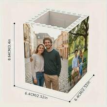 Customizable Photo Pen Holder - Personalized Desk Organizer With Customizable Sides, Pencil Storage And A Memorable Keepsake Gift For Back To School Season - Multicolor - View 10