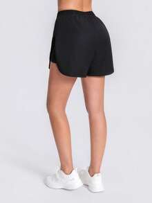 2-In-1 New Fashion Shorts, Suitable For Casual Daily Wear And Sports Running - Black - View 4