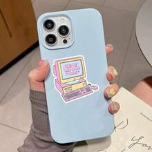 OZLICE Funny Cassette Tape Sticker: Please Be Patient With Me, I'm From The 1900sWater Bottle Sticker, Funny Stickers, Cute Stickers, Laptop Sticker, Stickers, Sticker For Laptop - Light Film - View 4