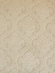 1pc Jacquard Vintage Floral Pattern Stretch Sofa Cover, Dust-Proof And Dirt-Resistant, Elastic Full Coverage Sofa Protector, Home Decor, Machine Washable, Pillow Cover Not Included - Creamy White - View 8