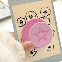 MagSafe Magnetic Phone Holder, Air Cushion Stand, Magnetic Base, Strong Magnetic Adsorption, Minimalist Star Pattern Design - Multicolor - View 3