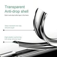 Folia ochronna na ekran Realme 16 Pro 2 w 1: szkło hartowane odblokowujące cały ekran odciskiem palca + przezroczyste etui na telefon Realme 16 Pro z pogrubionymi czterema narożnikami i ochroną przed upadkiem - 2w1 - Zobacz 8