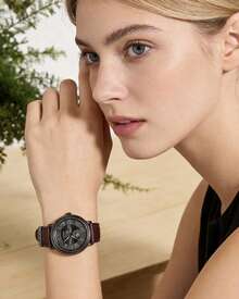 Versace Premium Dress Watches - Sleek Design For Men & Women, Gift-Ready V-Circle VEBQ00419 Man Quartz Watch - Brown - View 3