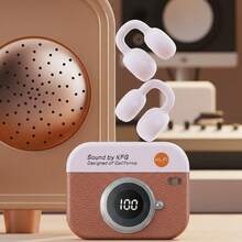 Retro Camera-Shaped True Wireless Earbuds | HiFi Surround Sound Wireless Headphones - Multicolor - View 8