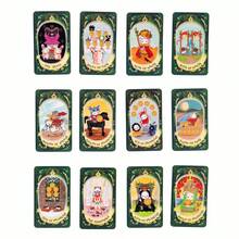Bộ bài Tarot Divine Luna's Sentimental Circus (Không kèm sách hướng dẫn) - Bộ bài Tarot Gist - Trò chơi bài, Ma thuật nghi lễ, Bài Tarot tiên tri - Nhiều màu - Xem 5