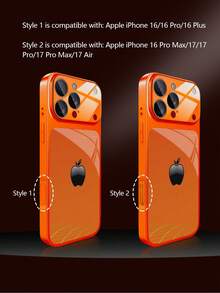 1 件装奢华钢化玻璃手机壳，采用不对称网格和渐变苹果图案，金属喷漆全覆盖高端防震保护壳，兼容 17/17Pro/17ProMax/17Air/16/16Pro/16ProMax/16Plus/15/15Plus/15Pro/15ProMax/14/14Plus/14Pro/14ProMax/13/13Pro/13ProMax/12/12Pro/12ProMax/11/11ProMax - 彩色 - 查看 9