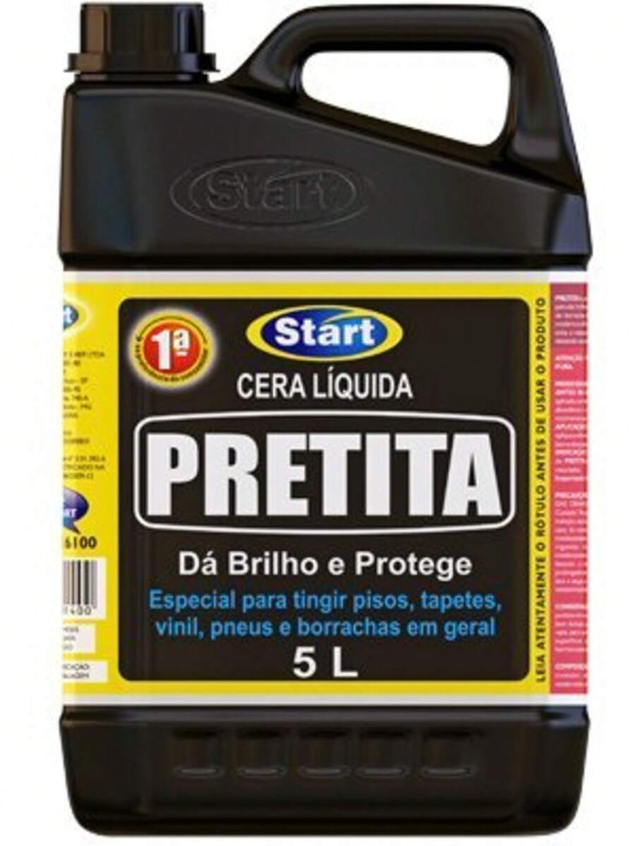Cera Liquida Pretita Start Quimica 5L - A - Visão 1