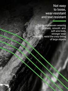 100米 8股编织钓线 超强PE钓线 耐磨低记忆多股钓线 适用于远投路亚钓法 鲈鱼 梭鱼 鳟鱼 - 多色 - 查看 9