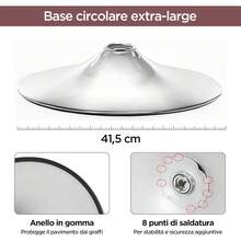 Sgabelli bar - Marrone - Pelle - Visualizzare 7