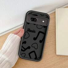 7、7A、8、8A、9 Pro XLの Pixelモデルを使うにデザインされた芸術的なおまかせテーマの電話ケース、完全な保護するのための黒とホワイトのCOLORで利用可能。 - 黒1 - チェックする 6