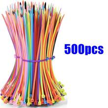 100/300/500pcs Colorful 4 Inch Nylon Self-Locking Cable Ties, Suitable For Home, Garden, Garage, Workshop - Strip - View 14