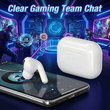 Wireless Headphones With Deep Active Noise Cancellation, Compatible With Android And IOS, High-Fidelity Sound Quality, Powerful Bass, Low Latency, True Wireless Bluetooth Earbuds, Noise Cancelling For Office - White - View 1