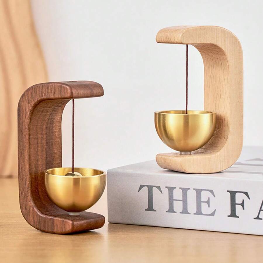 High-Value Creative Dopamine Desktop Ornament, Entry Door Alert Clapper Bell, Porch Decor Hanger For Housewarming & Birthday Presents - Multicolor - View 1