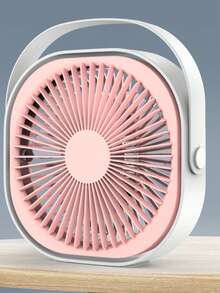 USB桌面风扇，可充电迷你风扇，3档风速调节，超长续航，360°旋转桌面散热风扇，静音设计，适用于卧室、办公室、图书馆和旅行。 - 彩色 - 查看 17